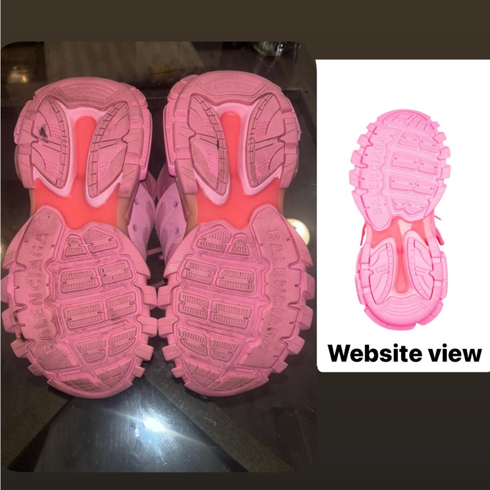 Balenciaga shoes-pink-size 10 women’s- BEST OFFER